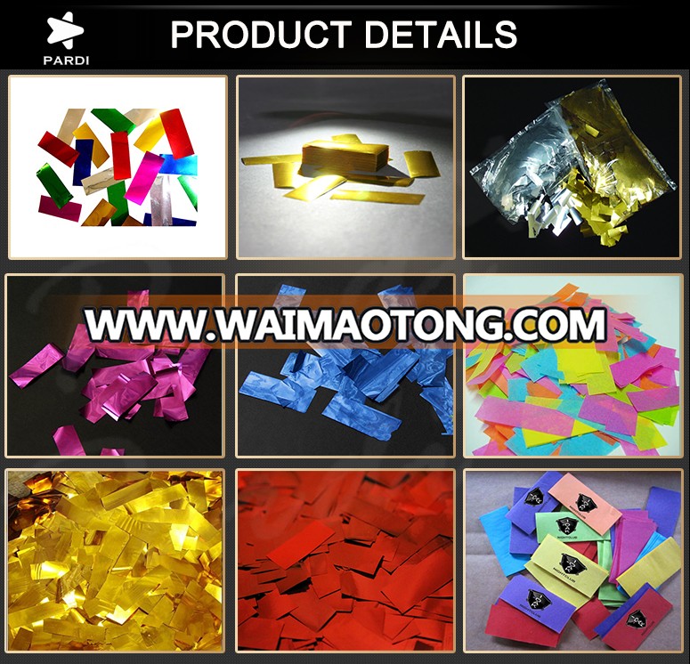 Factory supply wholesale cheap wedding confetti paper