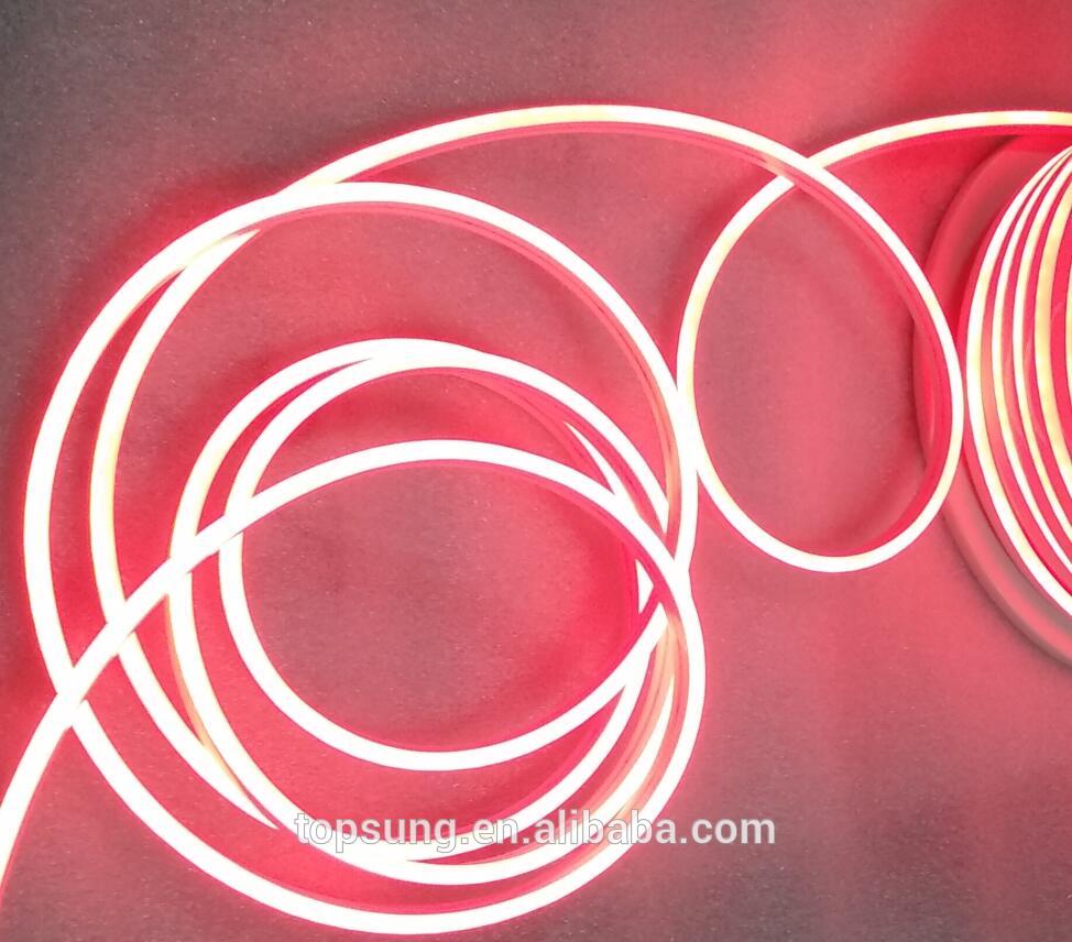 24v 5mm mini red led neon stripe Topsung Holiday Lighting