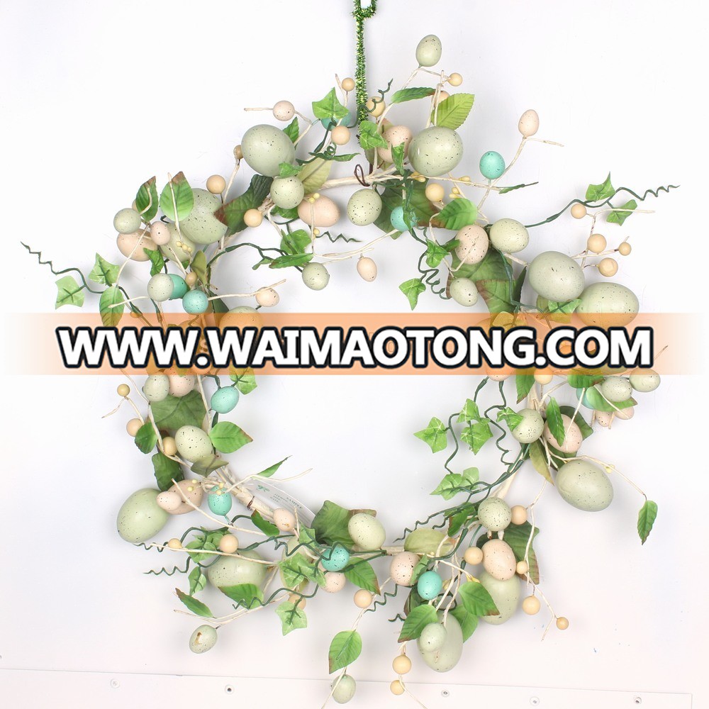 hot selling easter egg wreath decorations