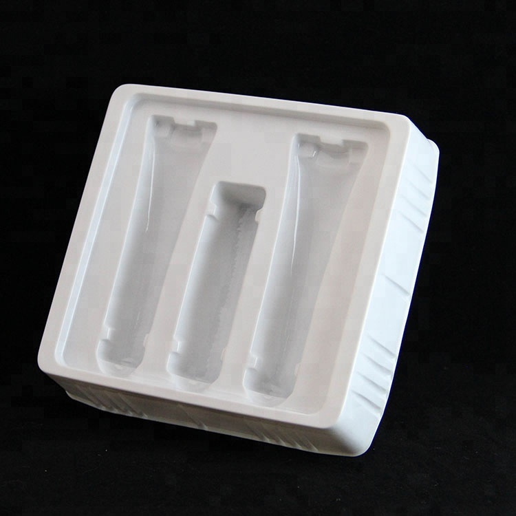 eco-friendly PS cosmetic container tray