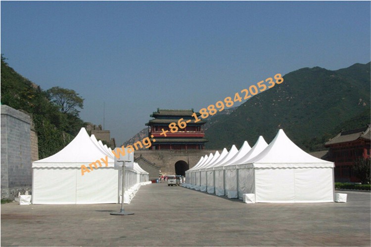 Waterproof PVC Materials 200 People Pagoda Marquee Outdoor