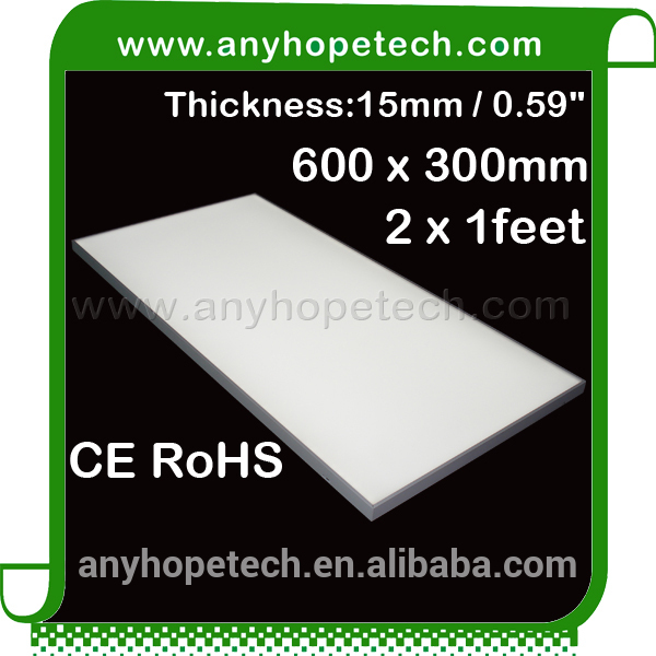 New design thickness 15mm 30 60cm 24w indoor flexible led panel