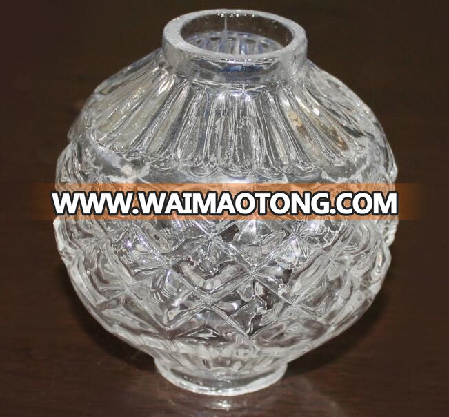 New design blown glass column for crystal lamp accessories