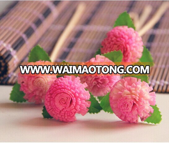 Wholesale many colors for your choice dried sola cotton flower