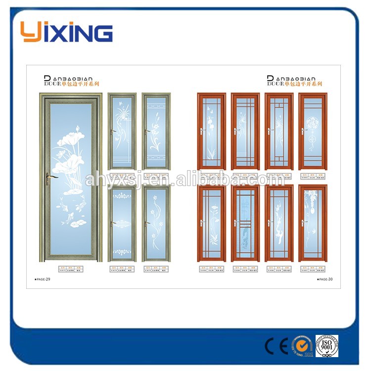 Hot-Selling High Quality Low Price Toilet Door Design Aluminium Bathroom Door