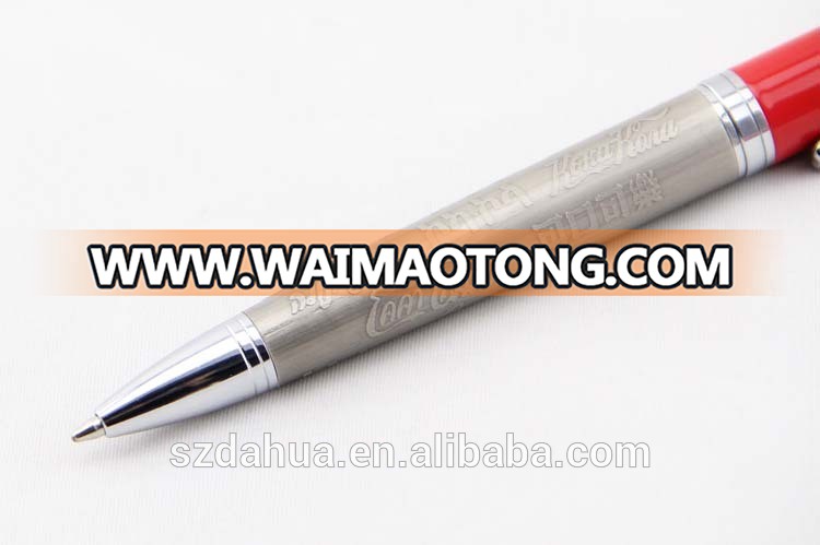 Promotional Logo Customized Promo Metal Pen for gift ball pen