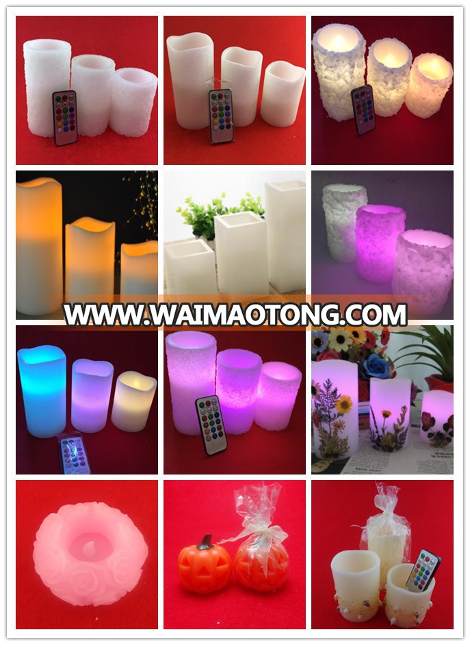 electronic home decoration art led candle lights