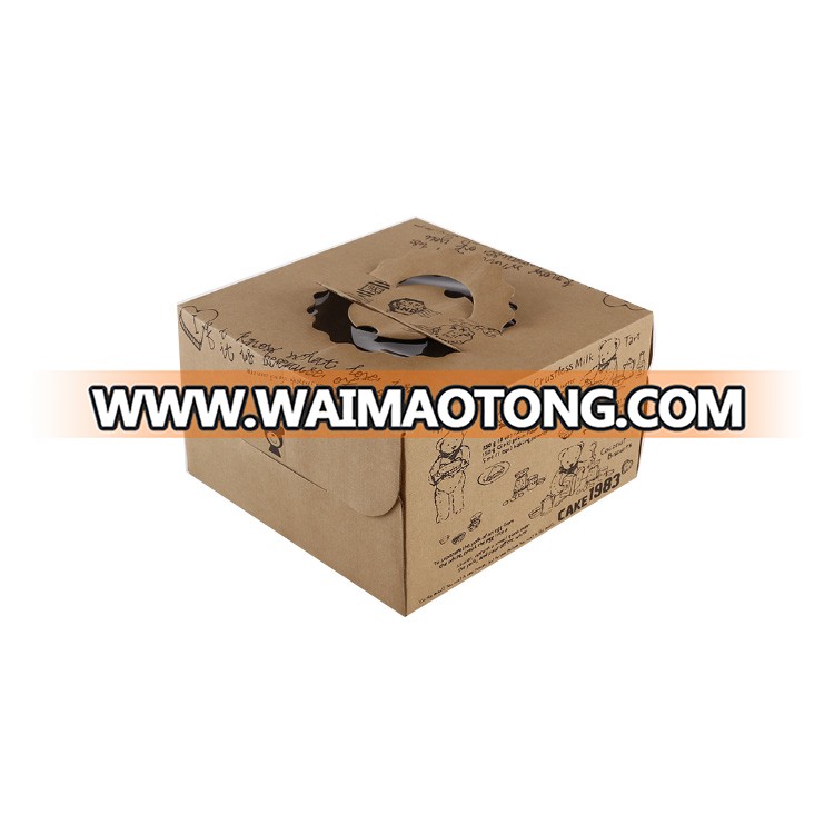 Kraft Paper Boxes for Cake Packaging