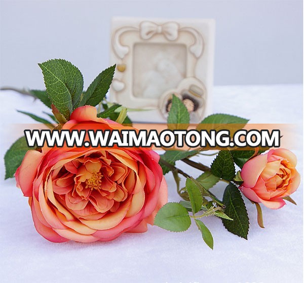 Best selling silk artificial rose flower for wedding