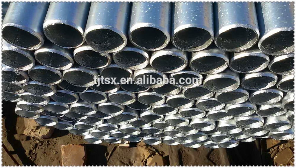 Tianjin manufacturer TSX-173325 galvanized steel pipe flexible 2 inch schedule 40 gi pipe prices