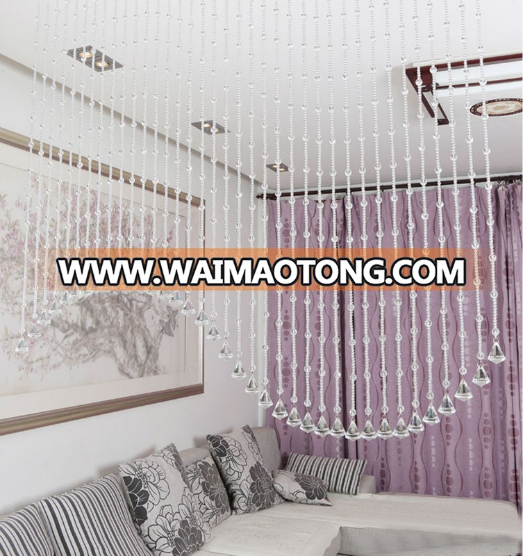 2015 Fashion Custom Home Decoration Crystal Beaded Door Curtain