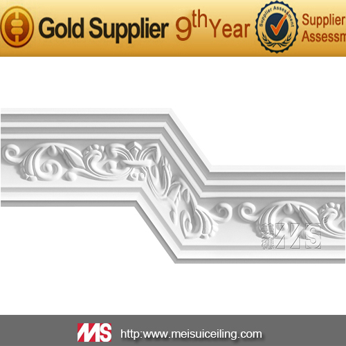 Meisui Interior decoration Wintersweet gypsum cornice, plaster cornice, cornice