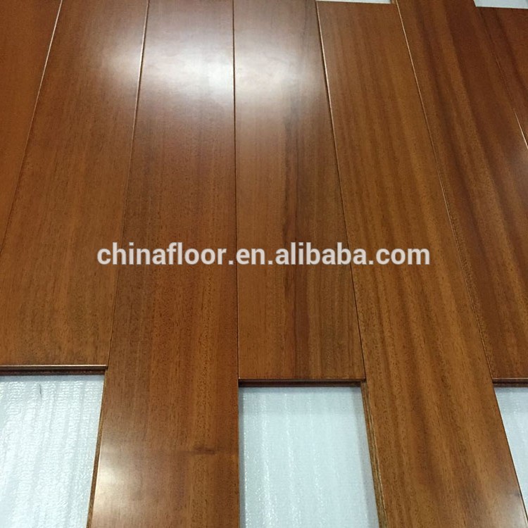 anti-skid wooden flooring teak from Africa solid parquet floor