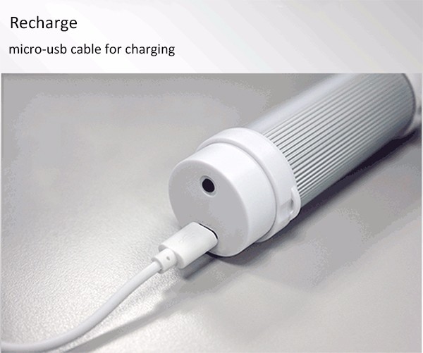 Multifunctional Small USB Rechargeable 2000mAh Battery Magnetic Mini Handle Camping LED Light