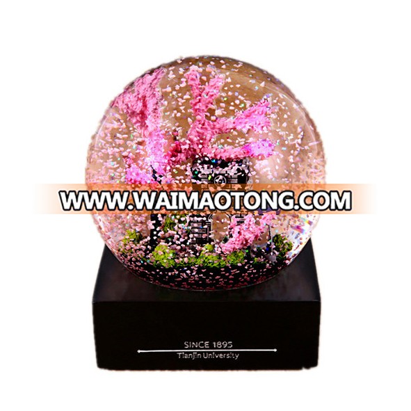 Beauty Color Crystal Snow Globe Water Ball