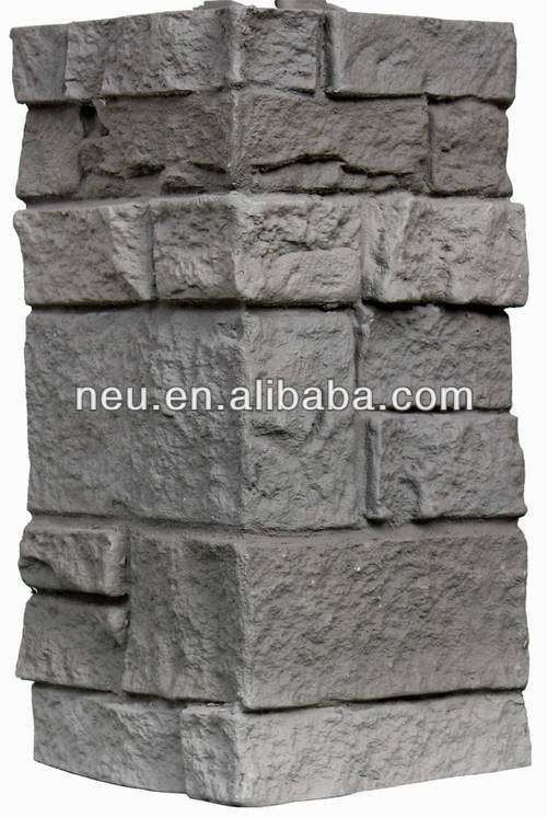 PU no weight stone wall panel, waterproof, fireproof, DIY installation,