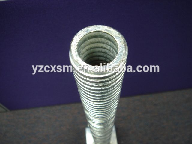 Steel Screw Thread Rod Adjustable Solid Base Jack U Head