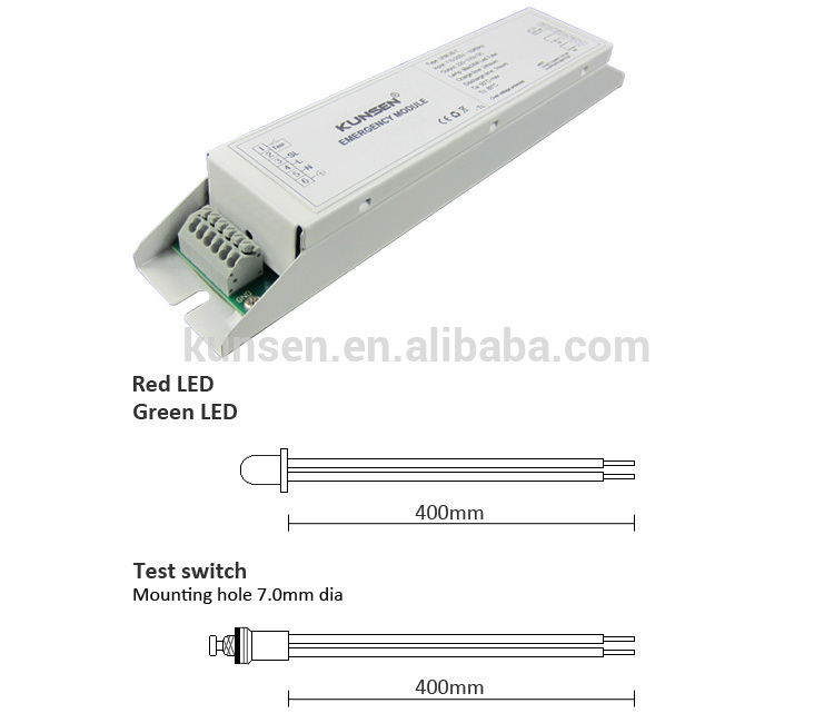 100% output voltage led emergency kit for led tube