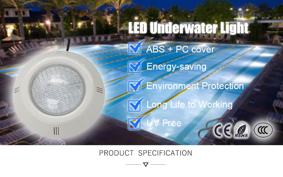 IP68 Color changing led decorative underwater light for pool