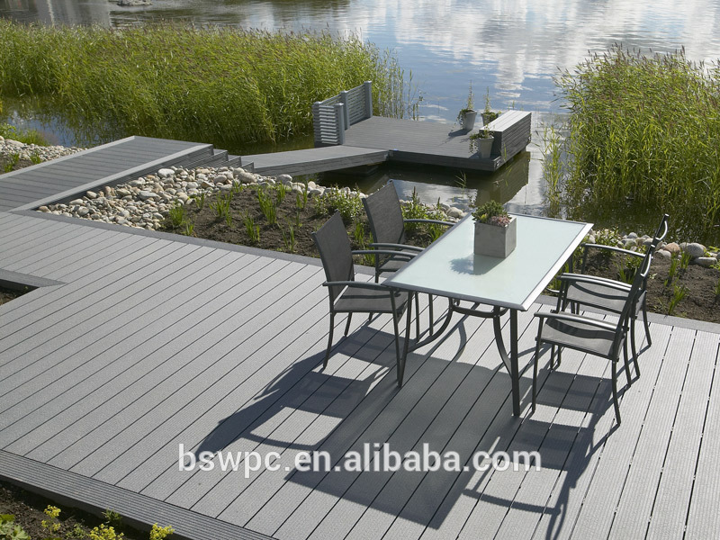 wood plastic composite decking