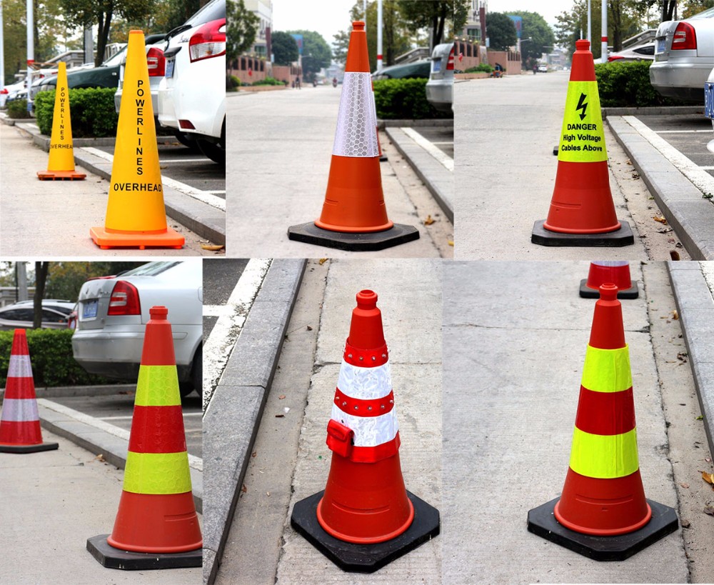 High Quality Pvc Traffic Reflective Safety Cone Sleeve