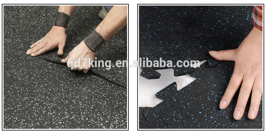 Qingdao 7king good quality but cheap price gym / kindergarten / bath rubber floor mat by china industrial direct supply