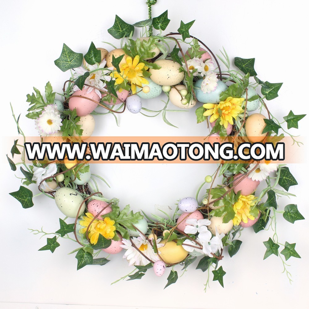 hot selling easter egg wreath decorations