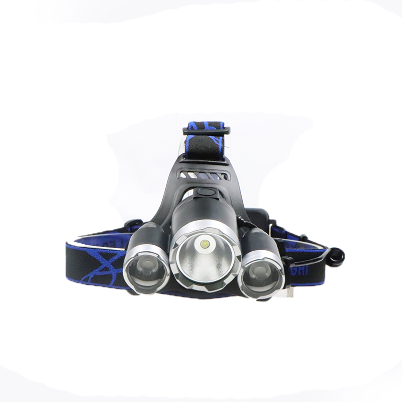 Super brightness ABS plastic 3 modes COB led headlamp