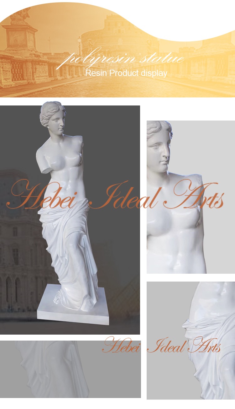 Fiberglass Figure Statues For Home And Garden Decoration Venus De Milo