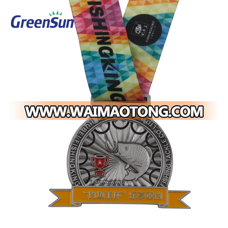 Wholesale Custom Design Blank Sports Running Metal Medal