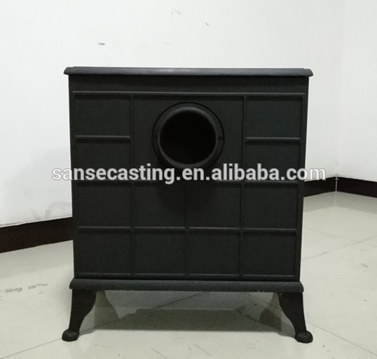 New deisgn cast iron burner stove, cast iron wood burning stove BSC335-1