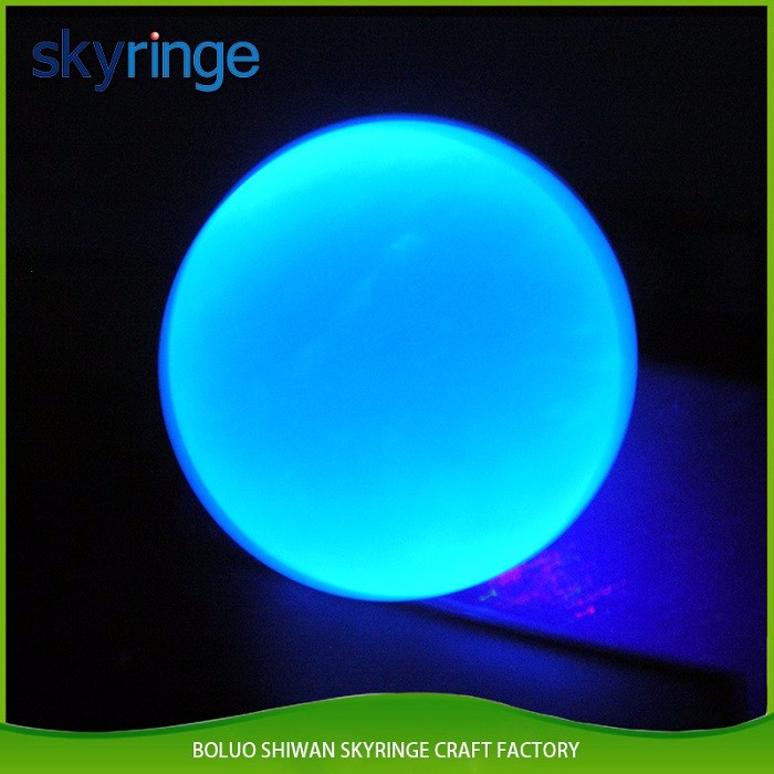 Christmas decoration colorful UV acrylic ball for sale