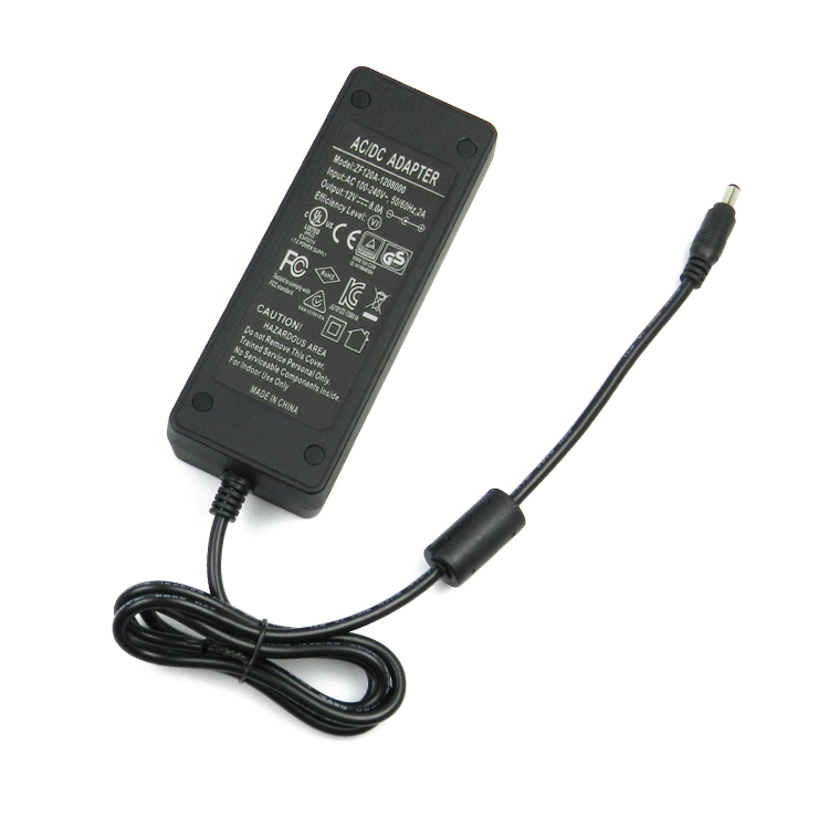 IEC/EN62368 standard Desktop ac/dc power adapter 12v 8A for led strip light 12vdc adaptor