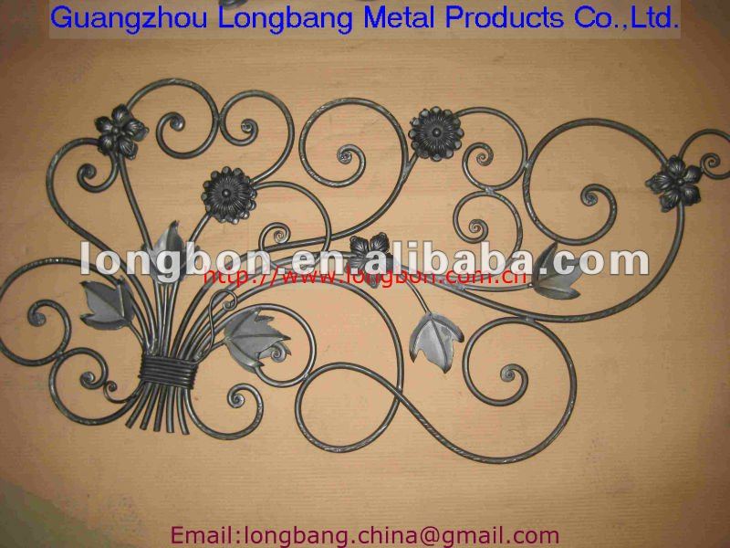 Top-selling ornamental cast iron fence parts