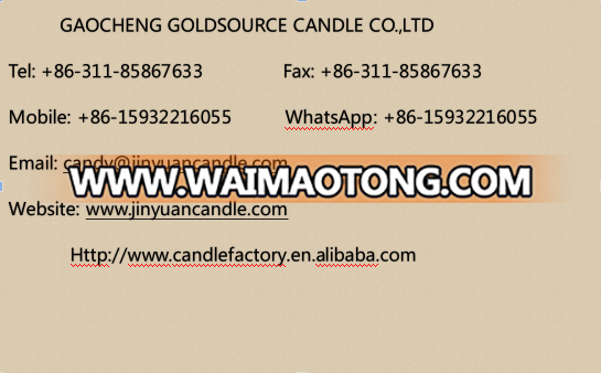 From China manufacturer buy black candles to Angola