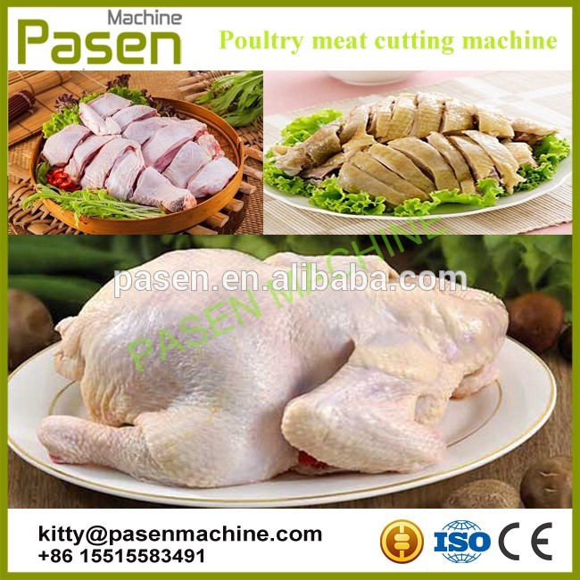 Duck and chicken divider machine/Band saw frozen fish cutting machine