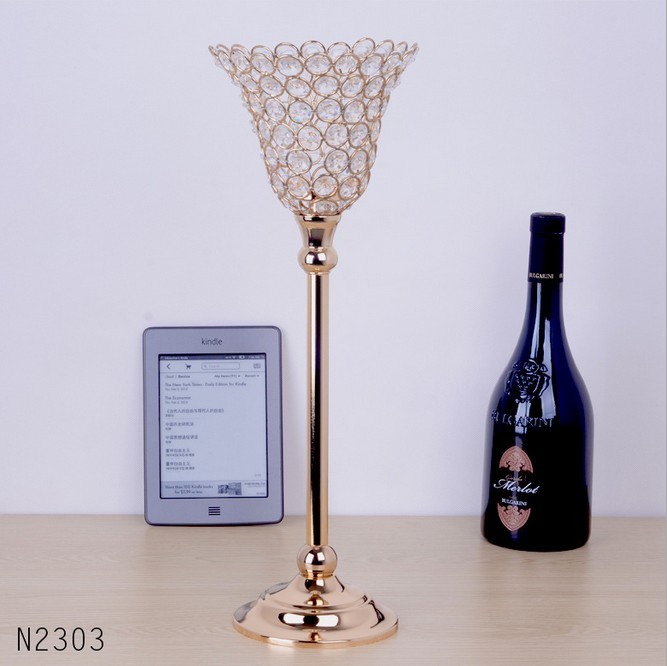 Hot Sale Wedding favor antique crystal candle holder for table centerpiece wholesale like