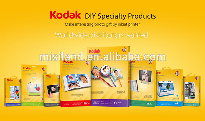 Kodak DIY photo phone case for i6, including 1pc photo case + 2 sheets photo paper