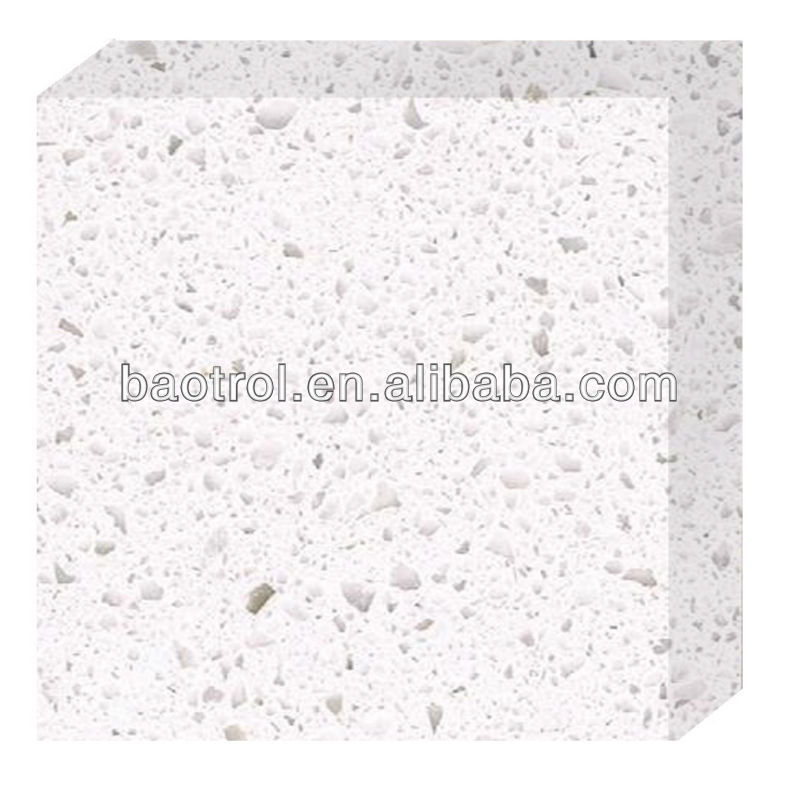 Engineered stone polyester resin artificial quartz stone