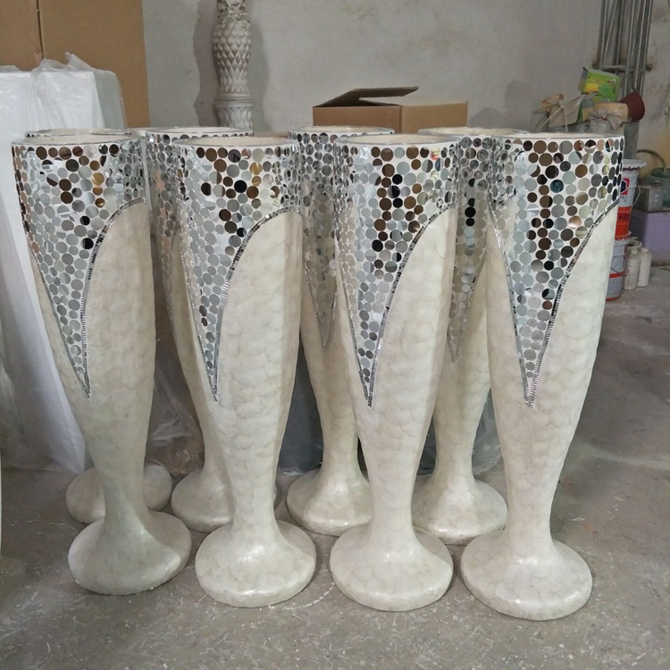 Magnesia Material And Large   Display Stand for Vase Use