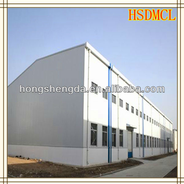 A large steel plant, warehouse, workshop made in HSD on china