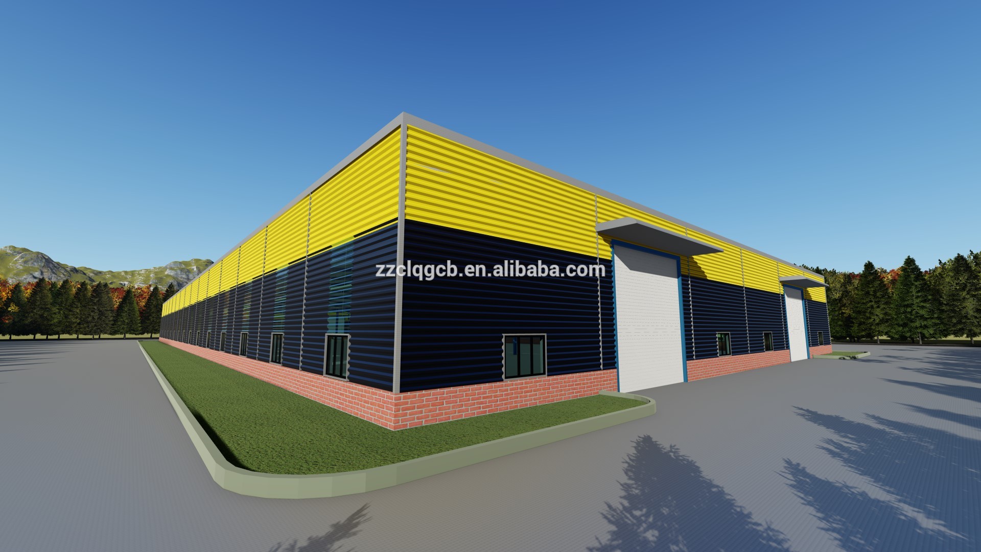 2020 Fast install steel structure warehouse /shed/Hangar in Uruguay