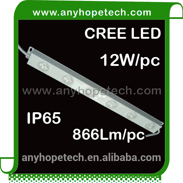 6x2watt high power led linear module ip20 ip65 ip68 waterproof