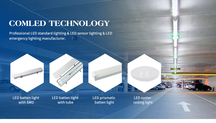 LED microwave motion sensor T8 linear single tube light H1T1S4