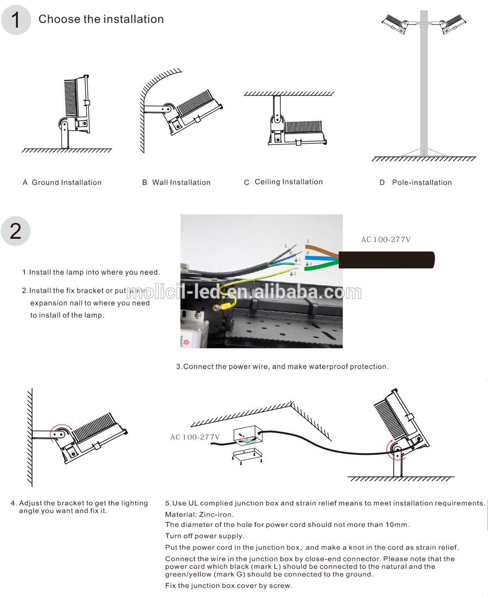 Powerful UVC 275-285nm uv germicidal light uv-c led sanitizer lamp