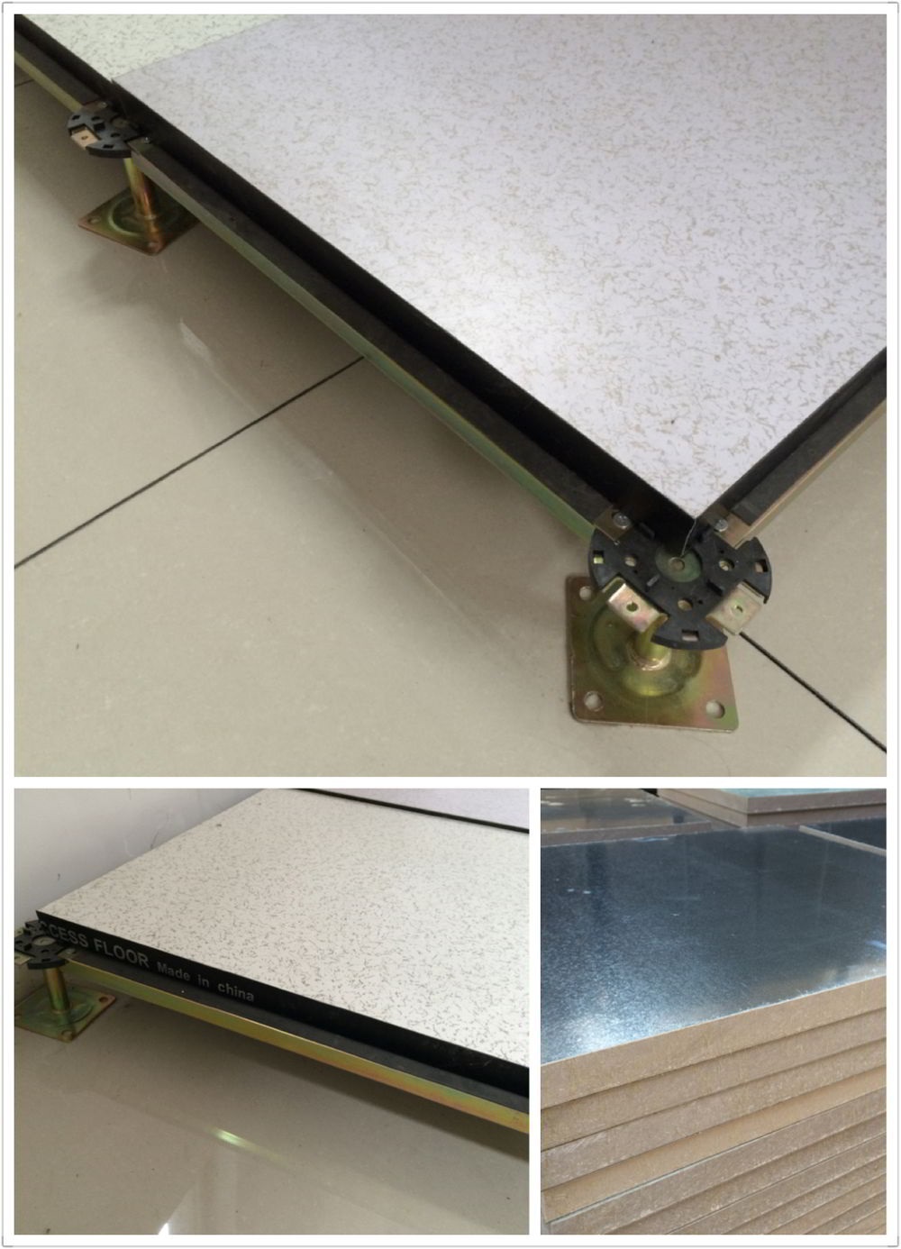 Woodcore steel Raised access floor system