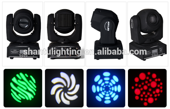 moving head light 60w led wash spot beam stage lighting