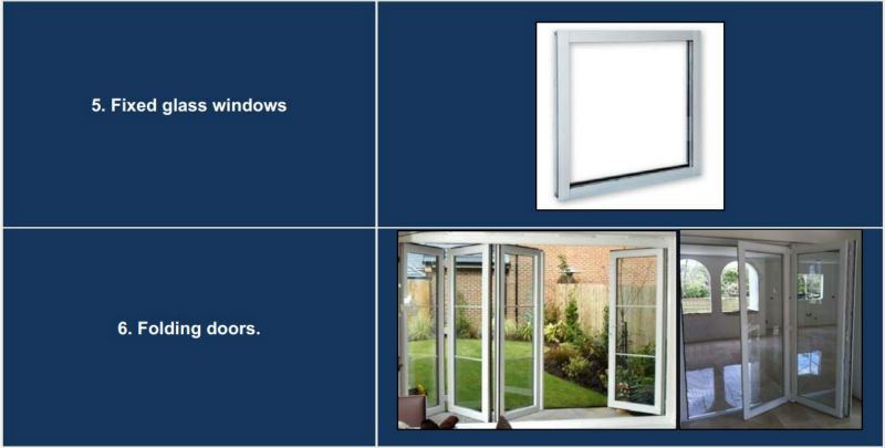 2018 UPVC vertical sliding window with grills