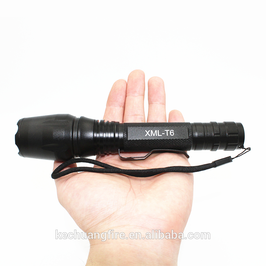 1200 Lumens XML T6 ZOOM LED Flashlight rechargeable japan torch light