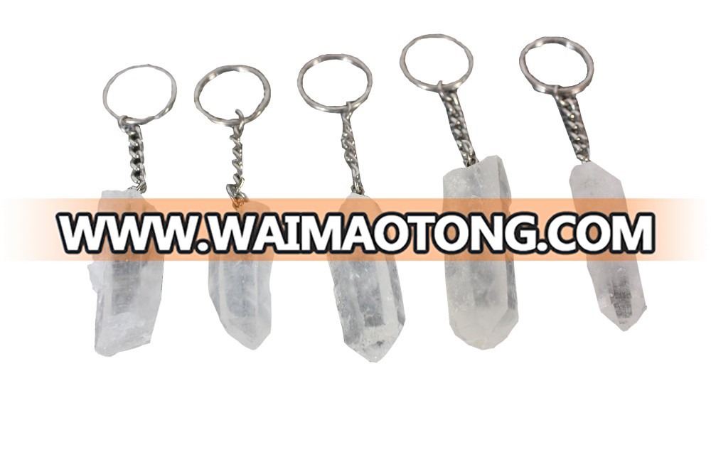 wholesale colorful resin fossil shark teeth keyring